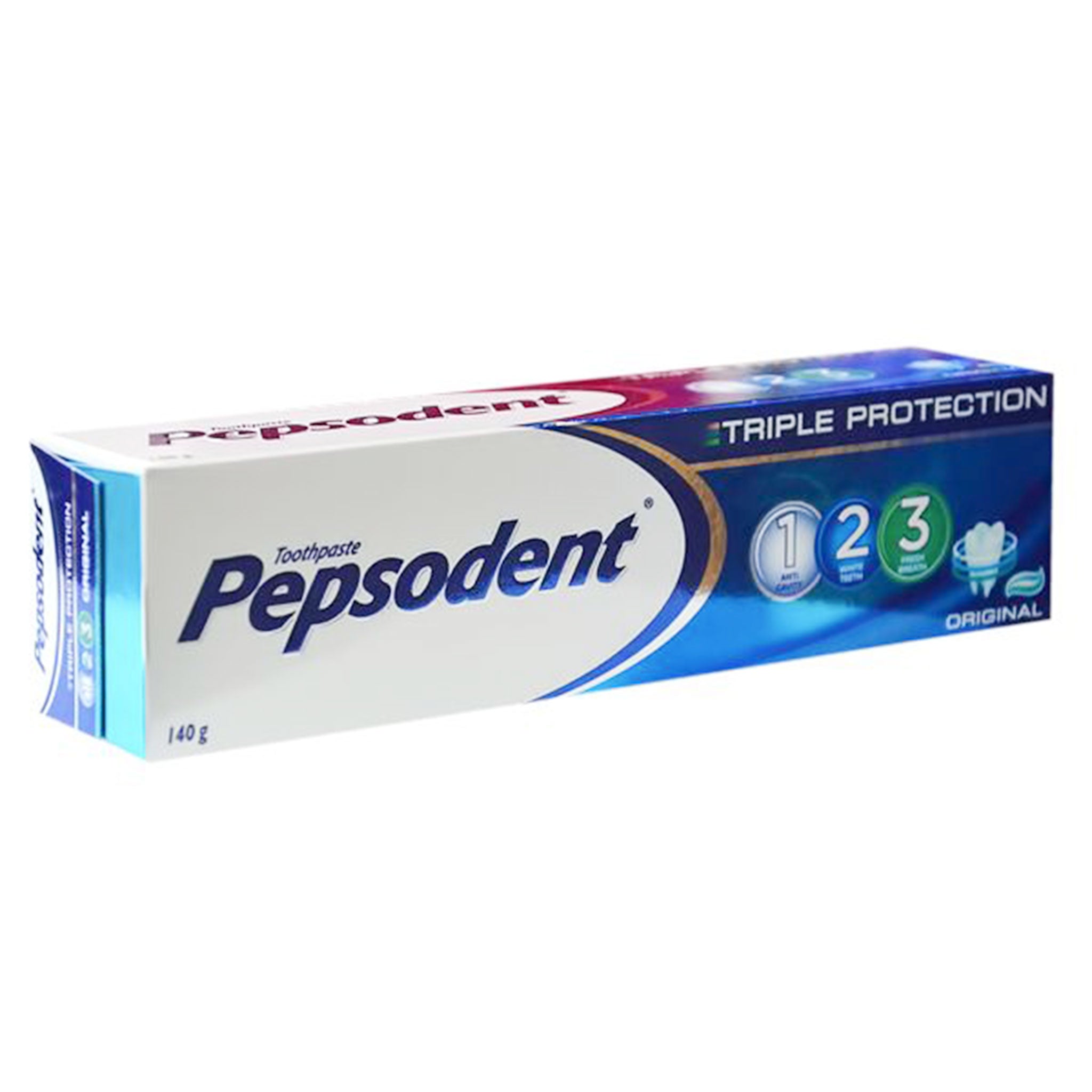 BUY Pepsodent Triple Protection 123 Gel Toothpaste 140g – Coccibeauty
