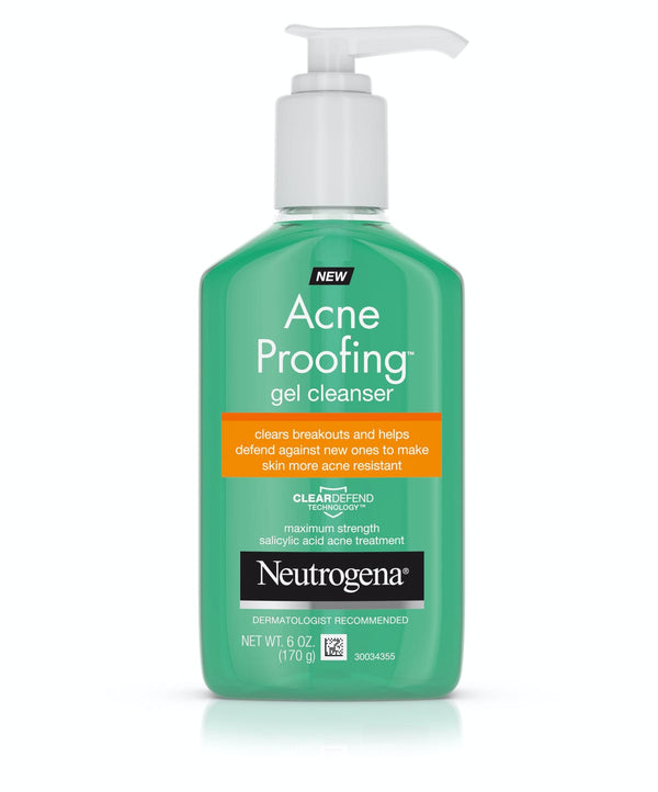 Acne Proofing Gel Facial Cleanser with Salicylic Acid