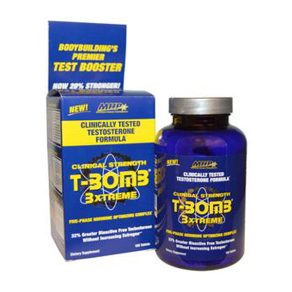 T-BOMB TESTOSTERONE 3XTREME. 168 Tablets