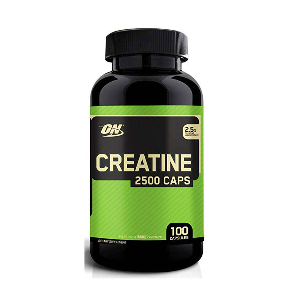 Optimum Nutrition Micronized Creatine Monohydrate Capsules, Keto Friendly, 2500mg, 100 Capsules