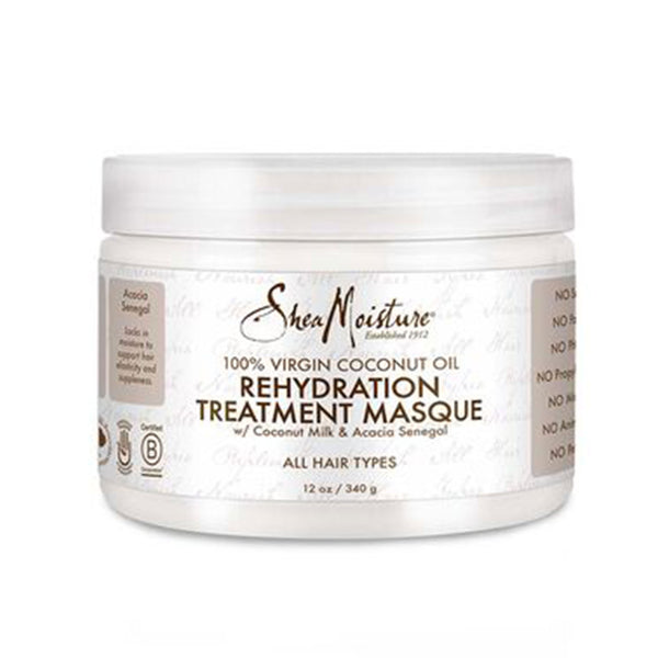 100% Virgin Coconut Oil Rehydration Treatment Masque