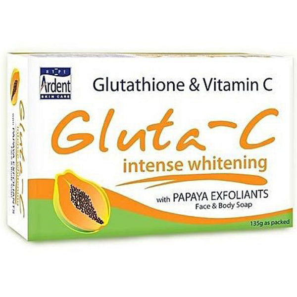 Gluta C Intense Whitening with Papaya Exfoliants Body Soap 135g