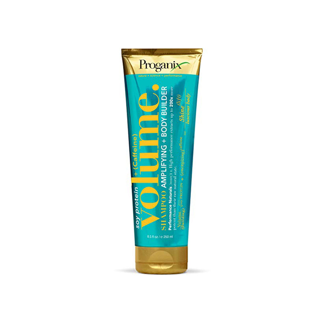 Proganix Soy Protein Plus Caffeine Volume Shampoo, 8.5 Ounce