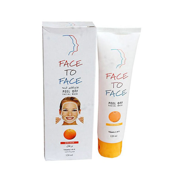 Face To Face Orange  Peel Off Facial Mask