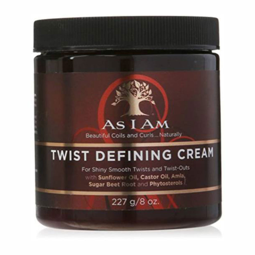 AS I AM TWIST DEFINING CREAM FOR SHINY SMOOTH TWISTS AND TWIST-OUTS - 227G