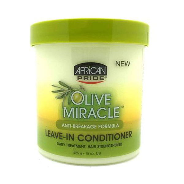 African Pride Olive Miracle Leave-in Conditioner 15 oz