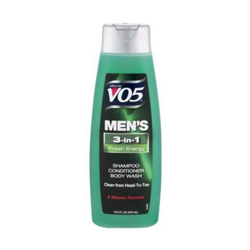Alberto Vo5 Shampoo Men's 3 in 1 Fresh Energy Shampoo Conditioner 370ml