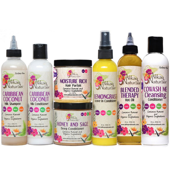 Alikay Natural Hair Care 7-pc Set