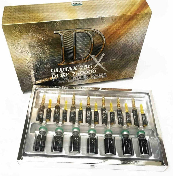 GLUTAX 75G DCRP 750000 DNA CELL Revitalize – 1 BOX 14 SET