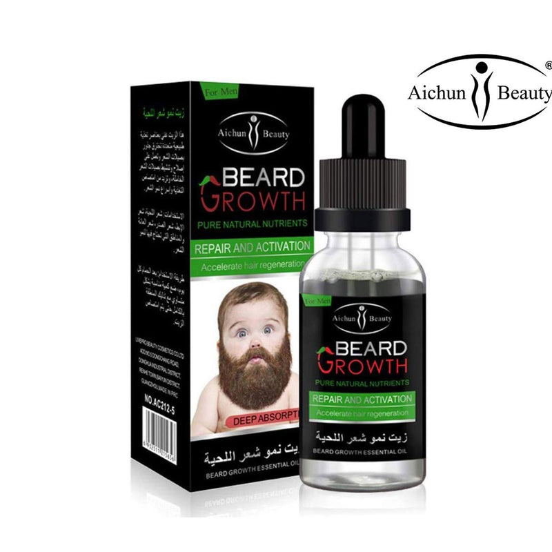 Aichun Beauty Beard Oil Mustache Hair Growth