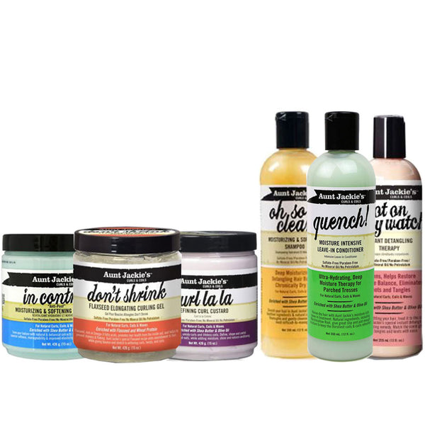 Aunt Jackie’s Hair Care 6-pc Set