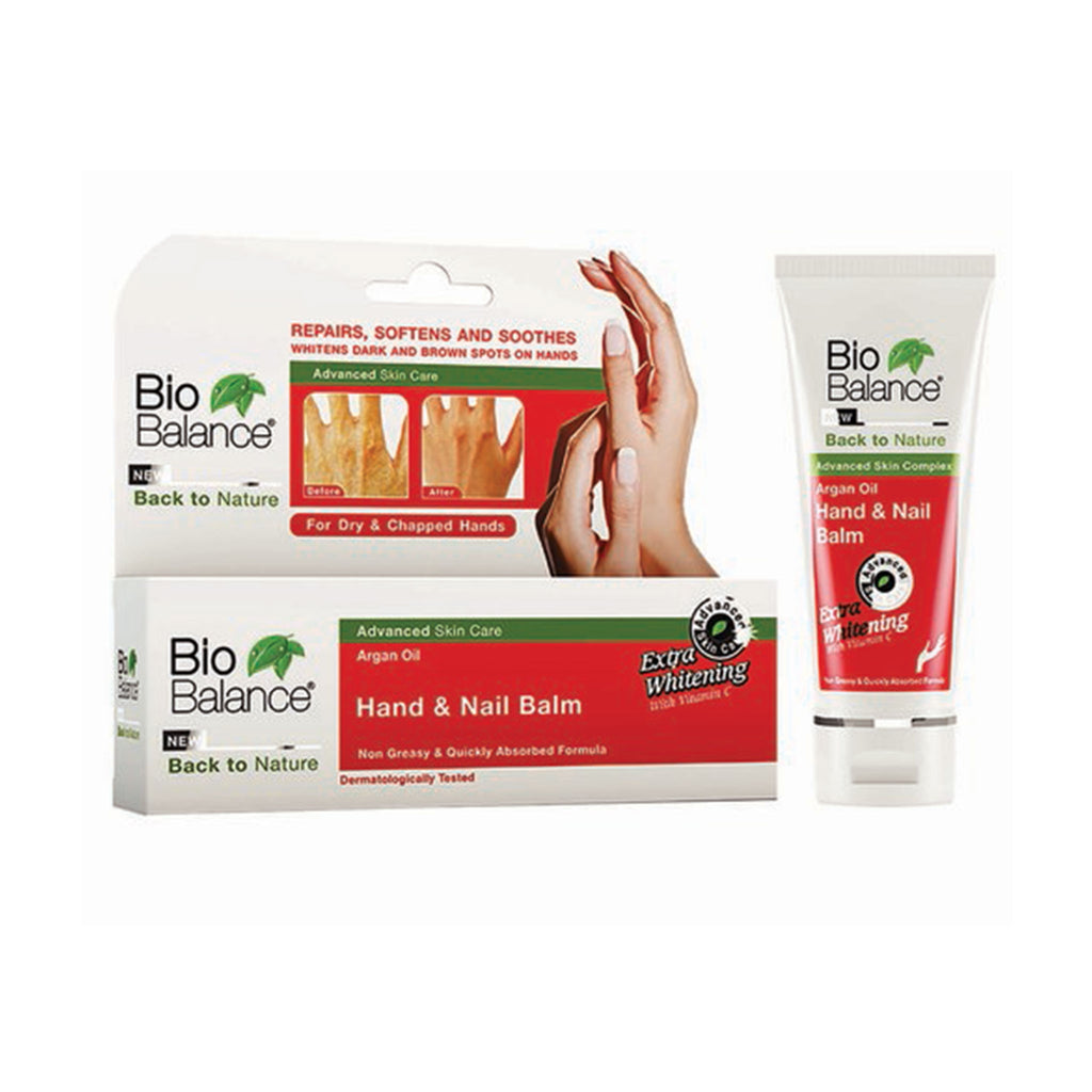 Bio Balance Argan Oil Hand & Nail Balm 60ML