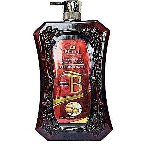 Bismid Skin Whitening Refining Bath -black -2000ml