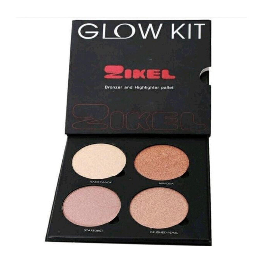 Zikel Bronzer and Highlight Palette