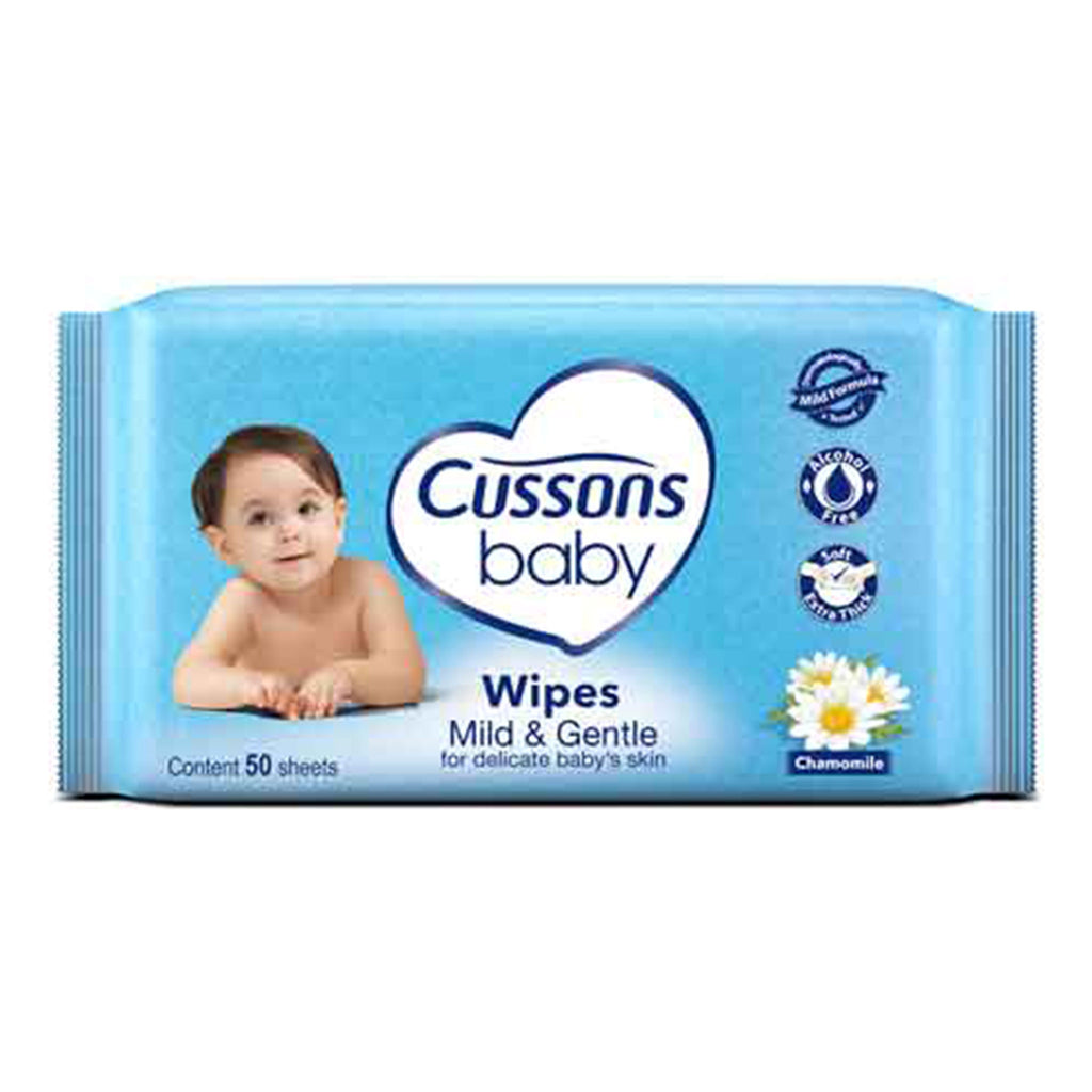 Cussons Mild & Gentle Baby Wipes