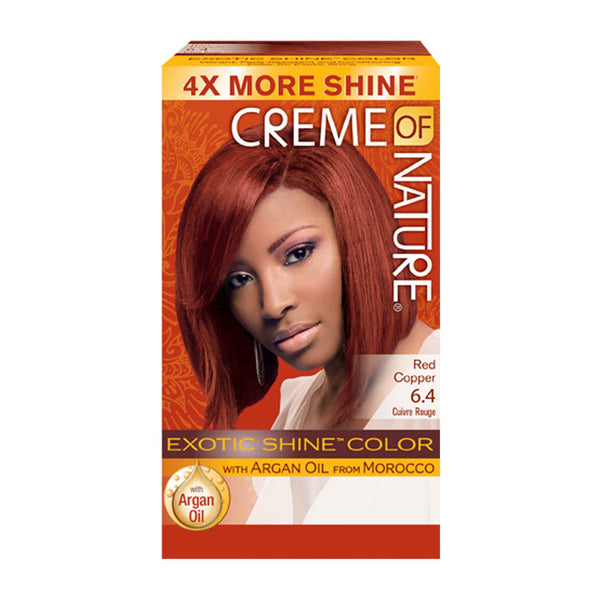 Crème Of Nature Exotic Exotic Shine Color Red Copper 6.4