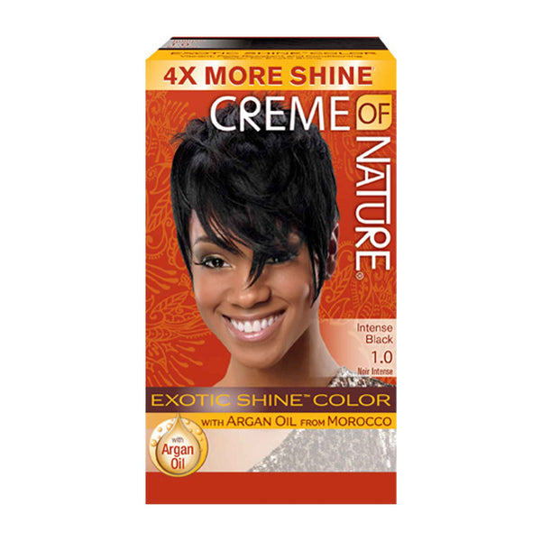 EXOTIC SHINE™ COLOR WITH ARGAN OIL FROM MOROCCO- 1.0 INTENSE BLACK