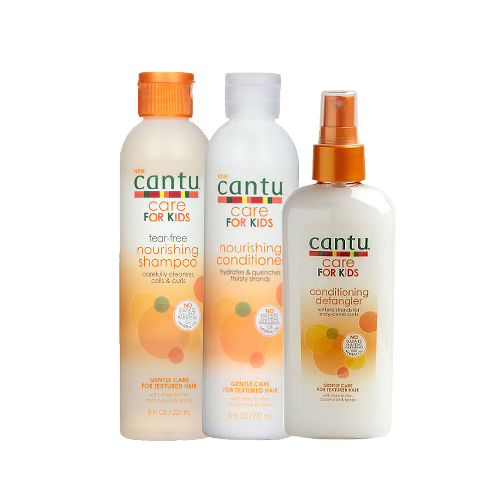 Cantu For Kids ( Shampoo, Leave In Conditioner and Conditioner ) 3pc Sets