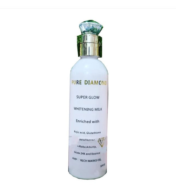 PURE DIAMOND SUPER GLOW WHITENING MILK SPF30 (300ML)