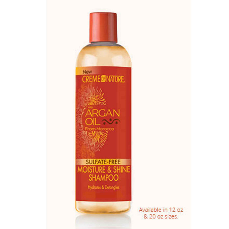 Crème Of Nature Argan Oil Moisture & Shine Sulfate Shampoo