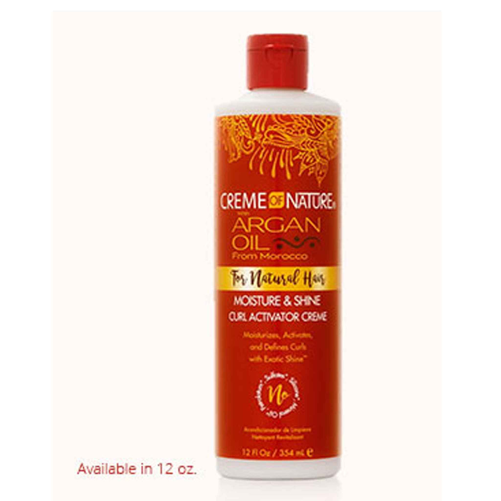 CREME OF NATURE MOISTURE & SHINE CURL ACTIVATOR CREME