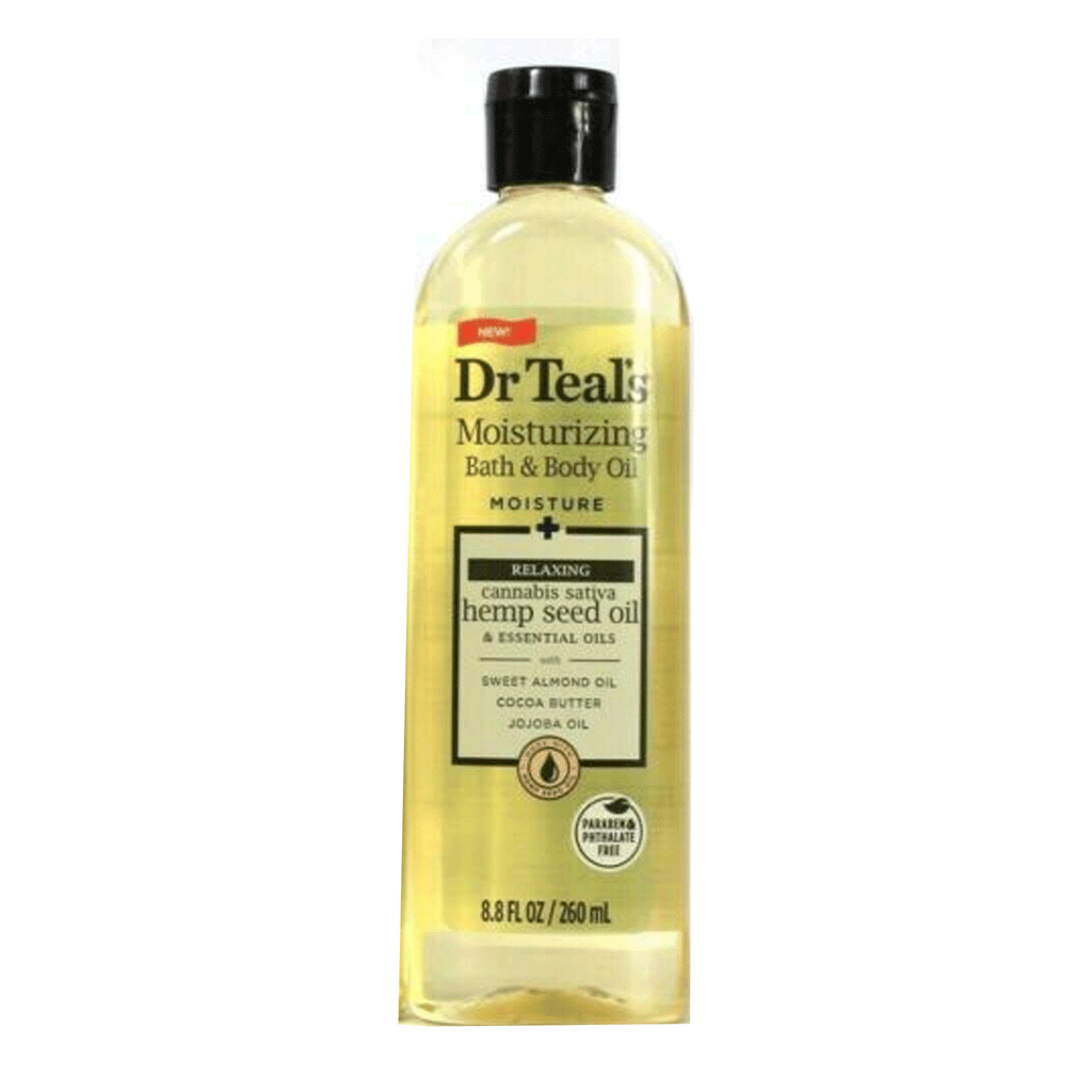 Dr Teal's Moisturizing Bath & Body Oil (Hemp Seed Oil)