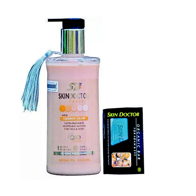 Skin Doctor Carrot Glow ( Loion And Soap ) 2-Pc Set