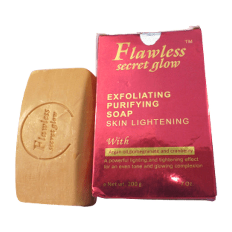 Flawless Secret Glow Exfoliating Purifying Soap
