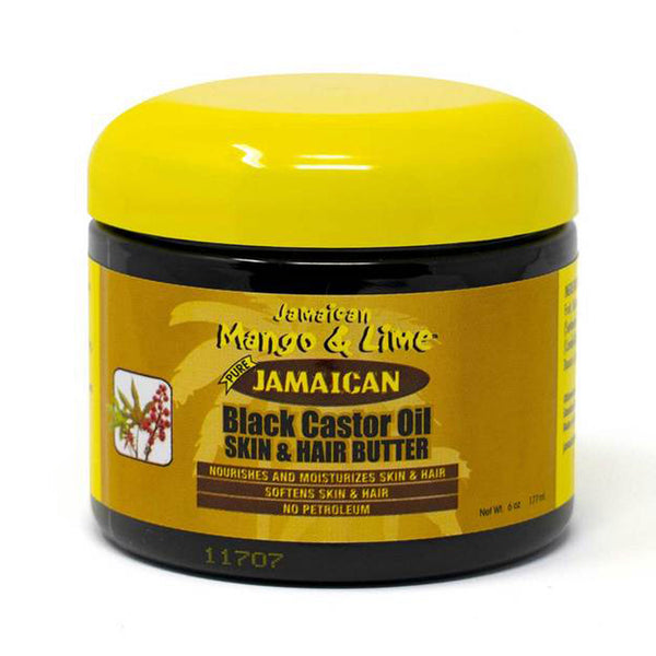 JAMAICAN MANGO AND LIME JAMAICAN BLACK CASTOR OIL SKIN & HAIR BUTTER 6 OZ