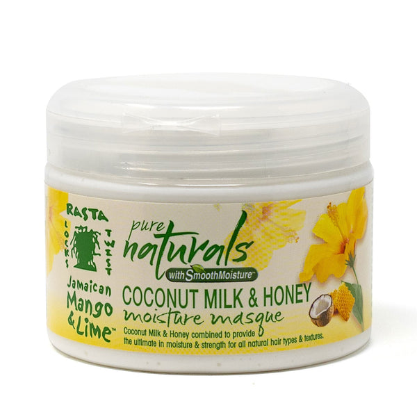 JAMAICAN MANGO AND LIME PURE NATURALS COCONUT MILK & HONEY MOISTURE MASQUE (12 OZ)