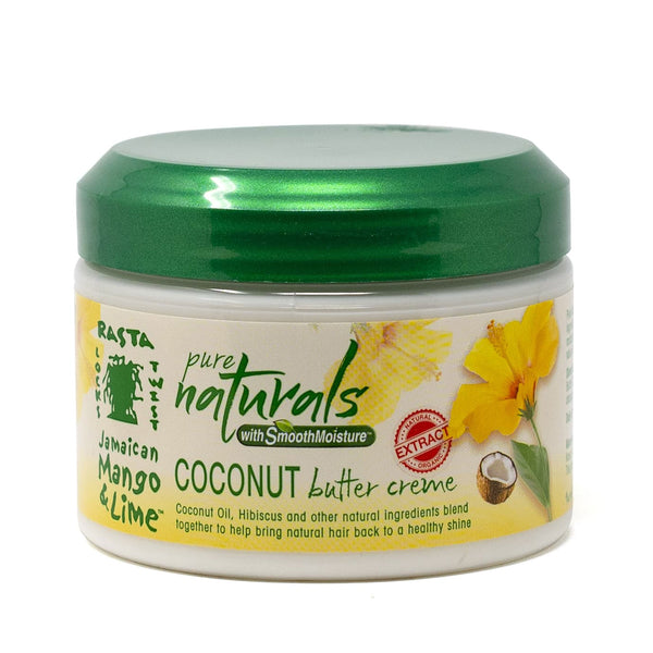 JAMAICAN MANGO AND LIME PURE NATURALS WITH SMOOTH MOISTURE COCONUT BUTTER CREME (12 OZ.)