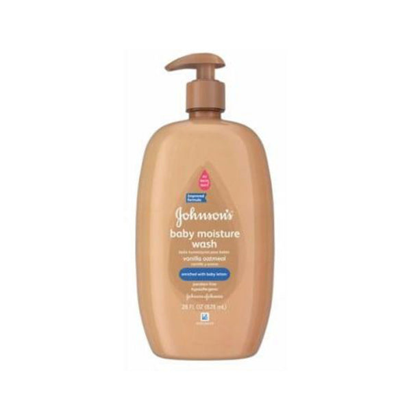 JOHNSON'S BABY MOISTURE WASH WITH VANILLA OATMEAL