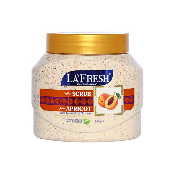 La fresh Exfoliating Natural Scrub- Apricot, 500 ml