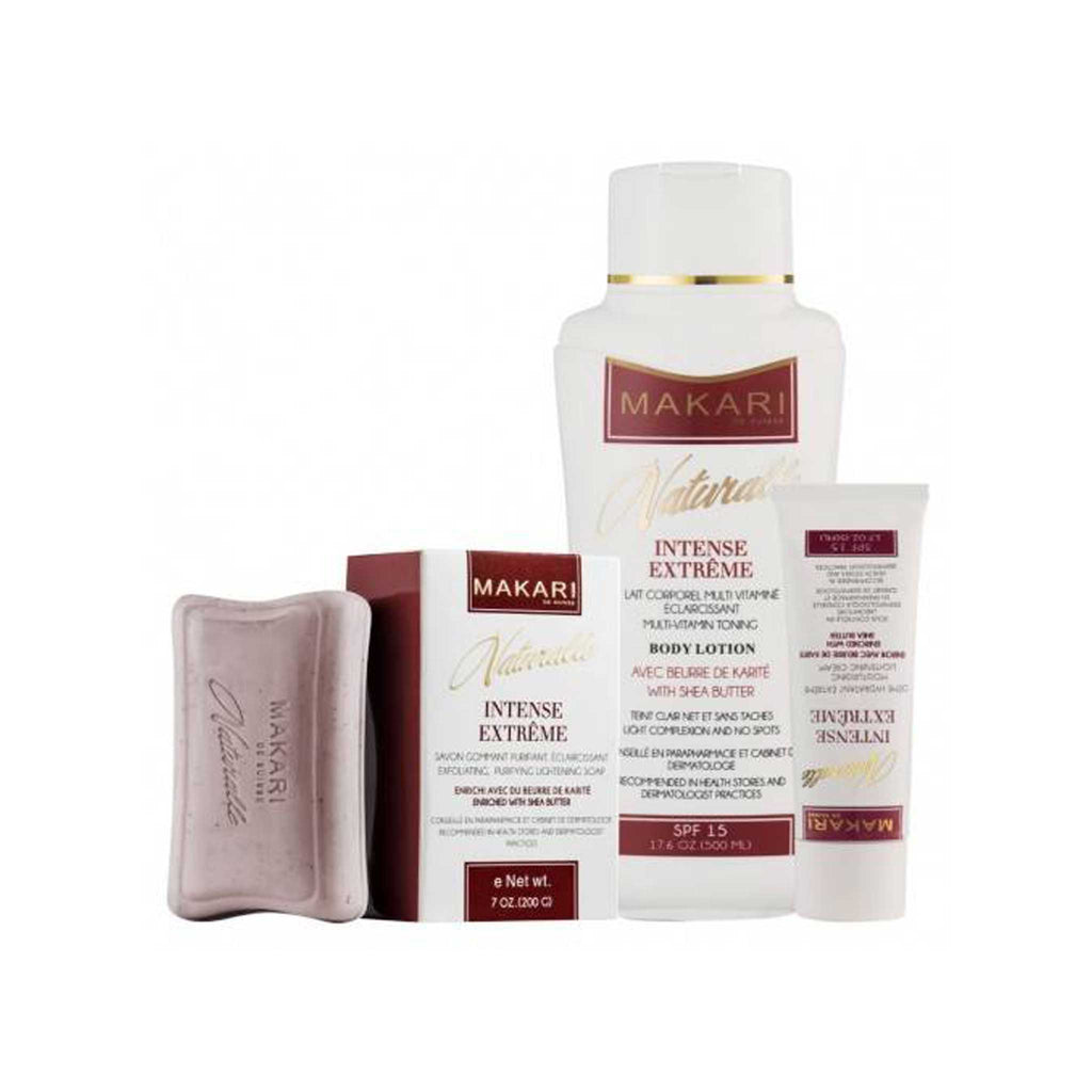 Makari Naturalle Intense Extreme ( Body Lotion, Tube Cream And Soap ) 3-pc Set