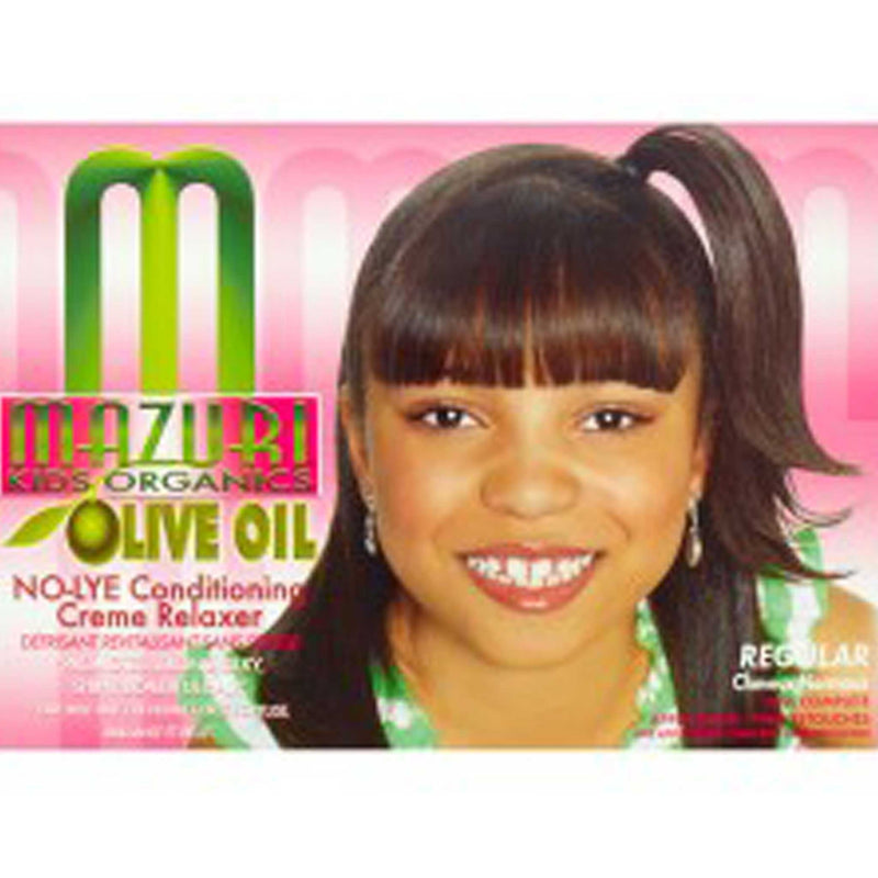 Mazuri Olive oil No-Lye Conditioning Hair Relaxer Regular