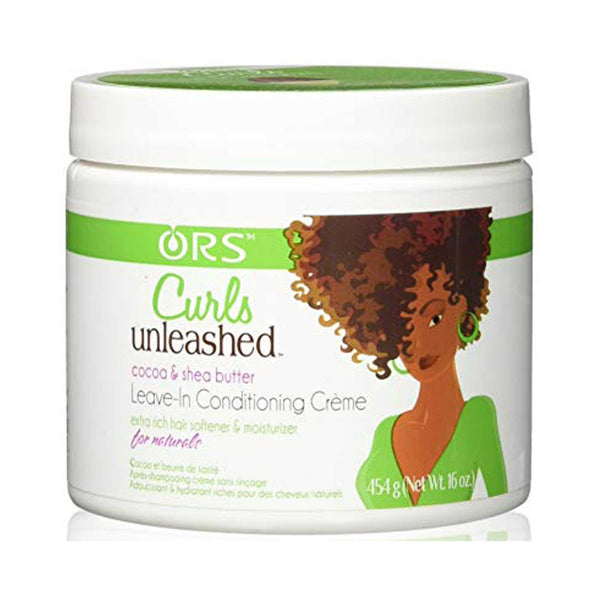 ORS CURLS UNLEASHED COCOA & SHEA BUTTER LEAVE-IN CONDITIONING CREME