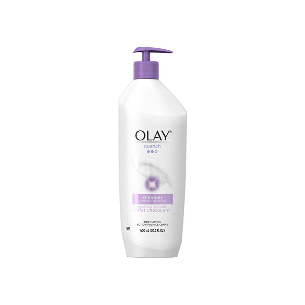 Olay Quench Shimmer Body Lotion