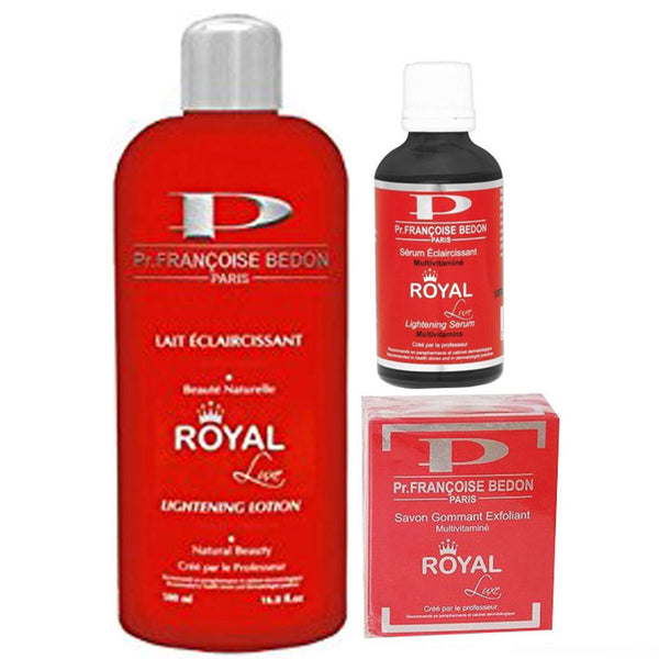 Pr. Francoise Bedon Royal Lightening ( Lotion, Serum And Soap ) 3-pc Set