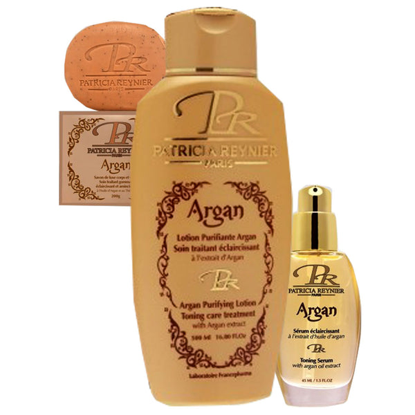 Patricia Reynier Argan ( Lotion, Serum and Soap ) 3-pc Set