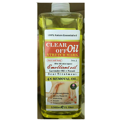 Clear Off Stretch Mark Oil