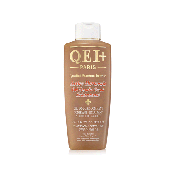 QEI GEL DOUCHE GOMMANT CLARIFIANT - HARMONIE CAROTTE