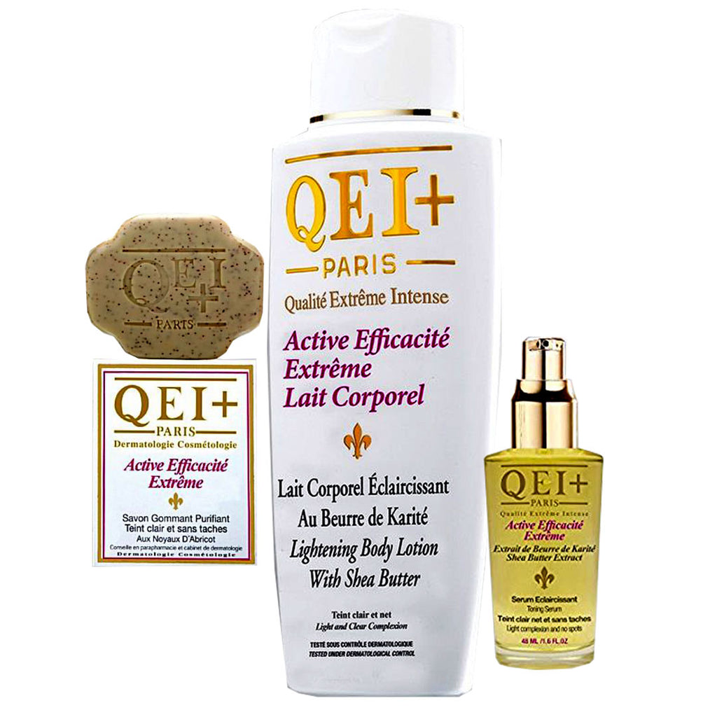 Qei+ Active Efficacite ( Lotion, Serum And Soap ) 3-pc Set