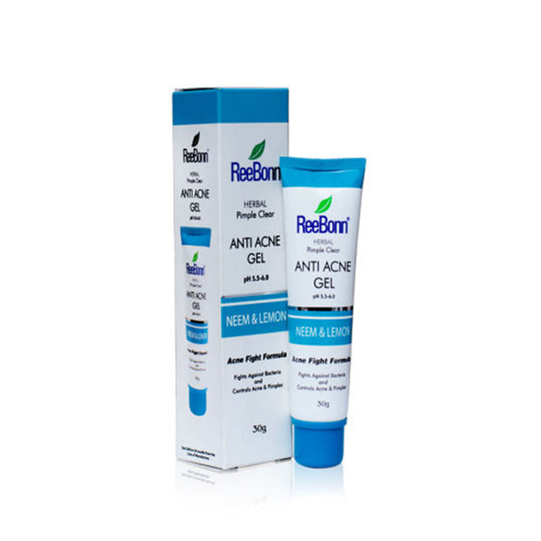 ReeBonn Neem &amp; Lemon Pimple Clear Herbal Anti Acne Gel 30g