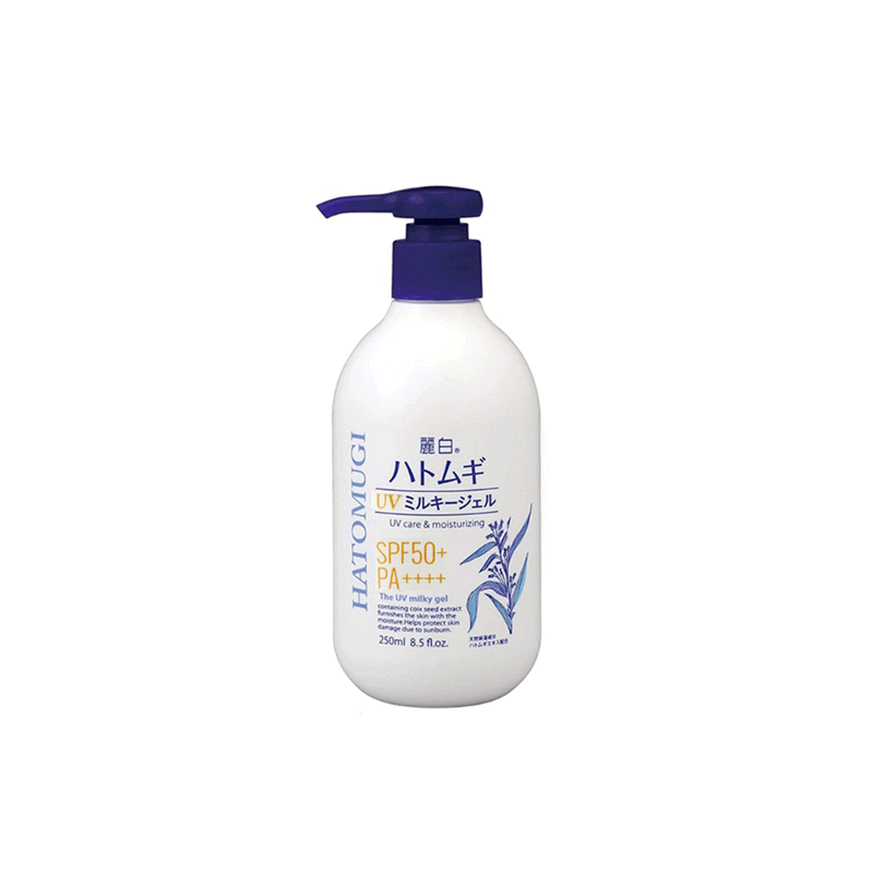 Reihaku Hatomugi UV Milky Gel SPF 50