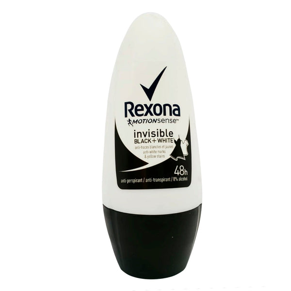 Sure Women Invisible Black & White Roll-on Antiperspirant Deodorant 50ml