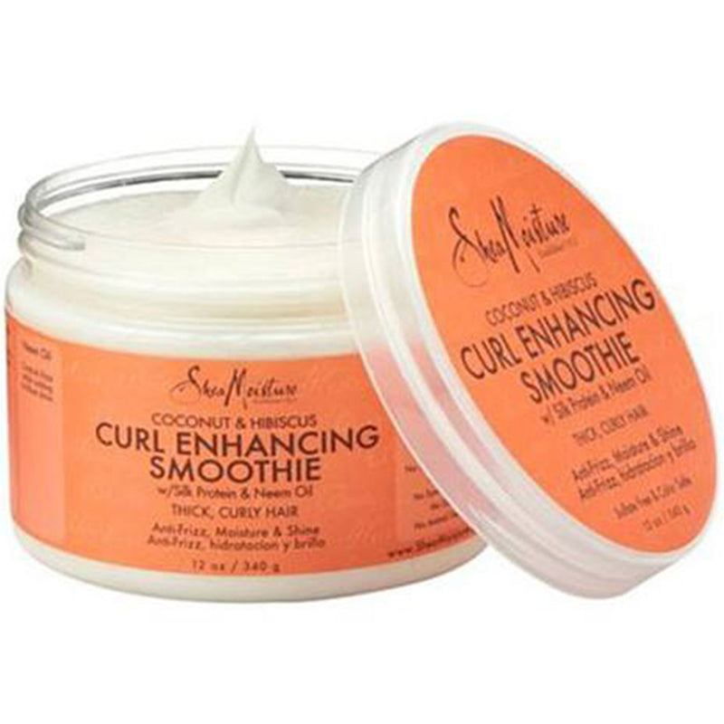SHEA MOISTURE COCONUT HIBISCUS CURL ENHANCING SMOOTHIE 12OZ