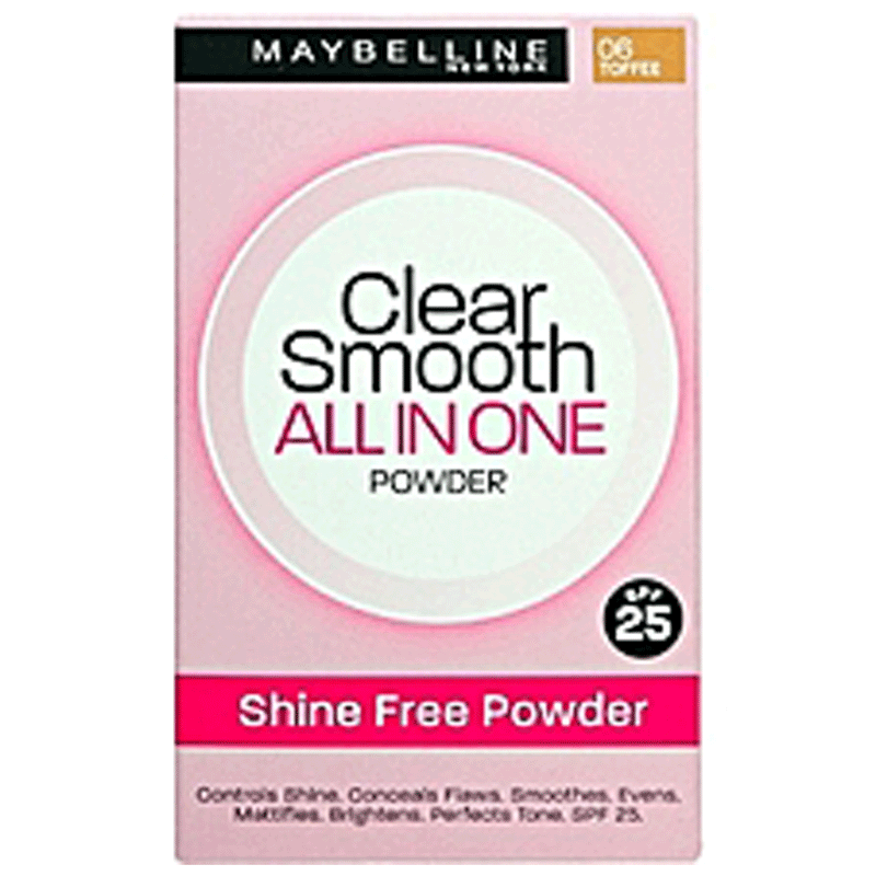 Maybelline Clear Smooth POWDER GB 06 Toffe