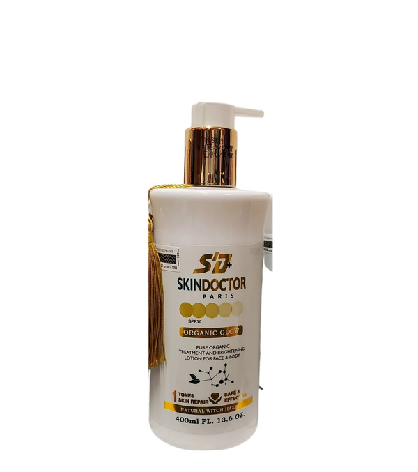 Skin Doctor Organic Glow Face and Body Lotion