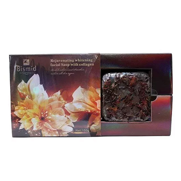 Bismid Rejuvenating Whitening Facial Soap With Collagen, 150g