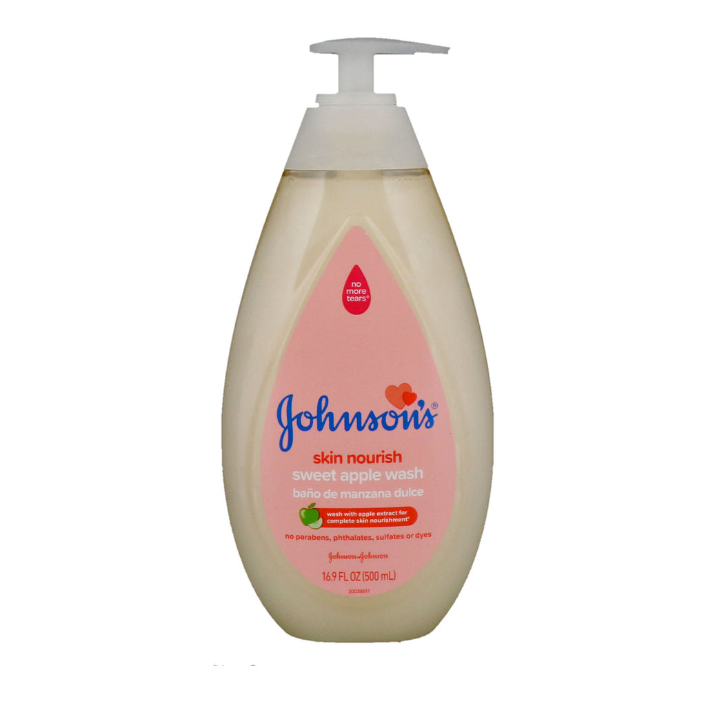 Johnson, Skin Nourish, Sweet Apple Wash, 16.9 fl oz (500 ml)